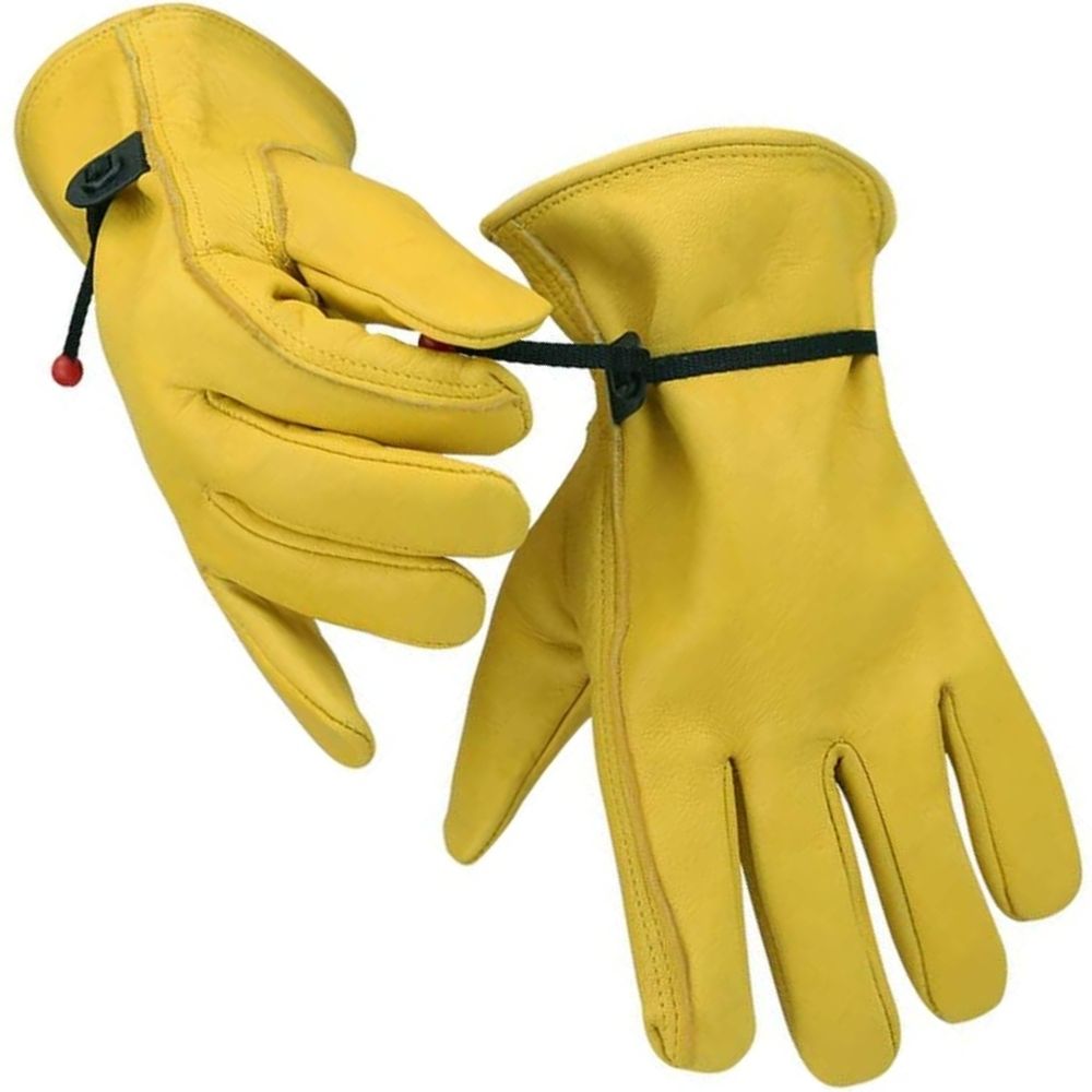 Leather Gardening Gloves: M (Medium): image 8