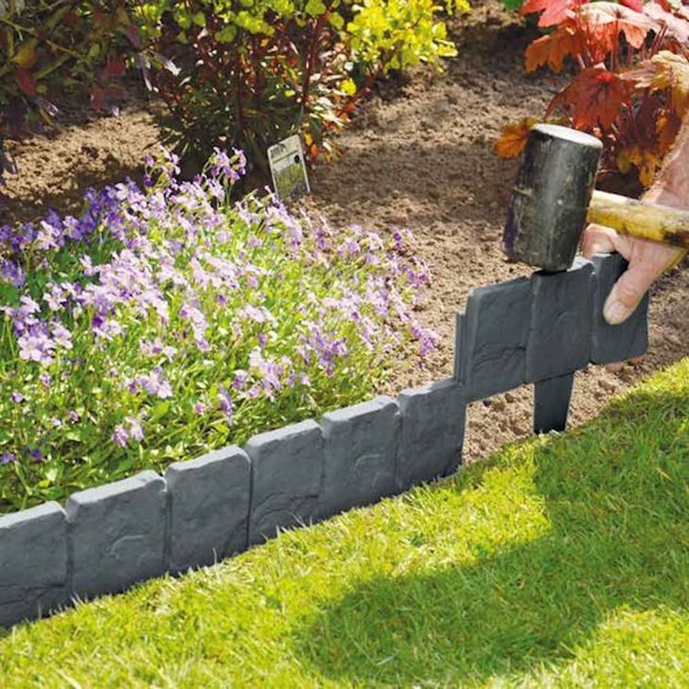 Plastic Stone Garden Edging: image 10