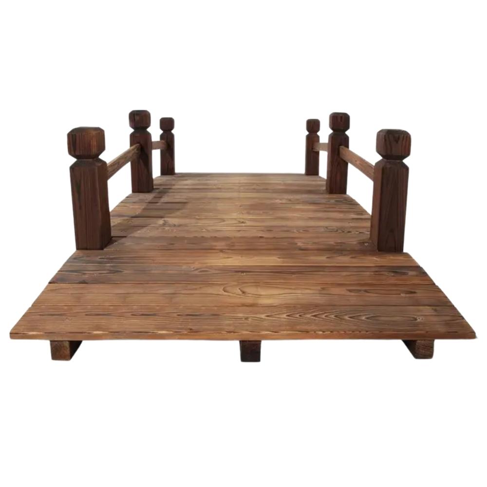Wooden Bridge Garden Decor: image 3