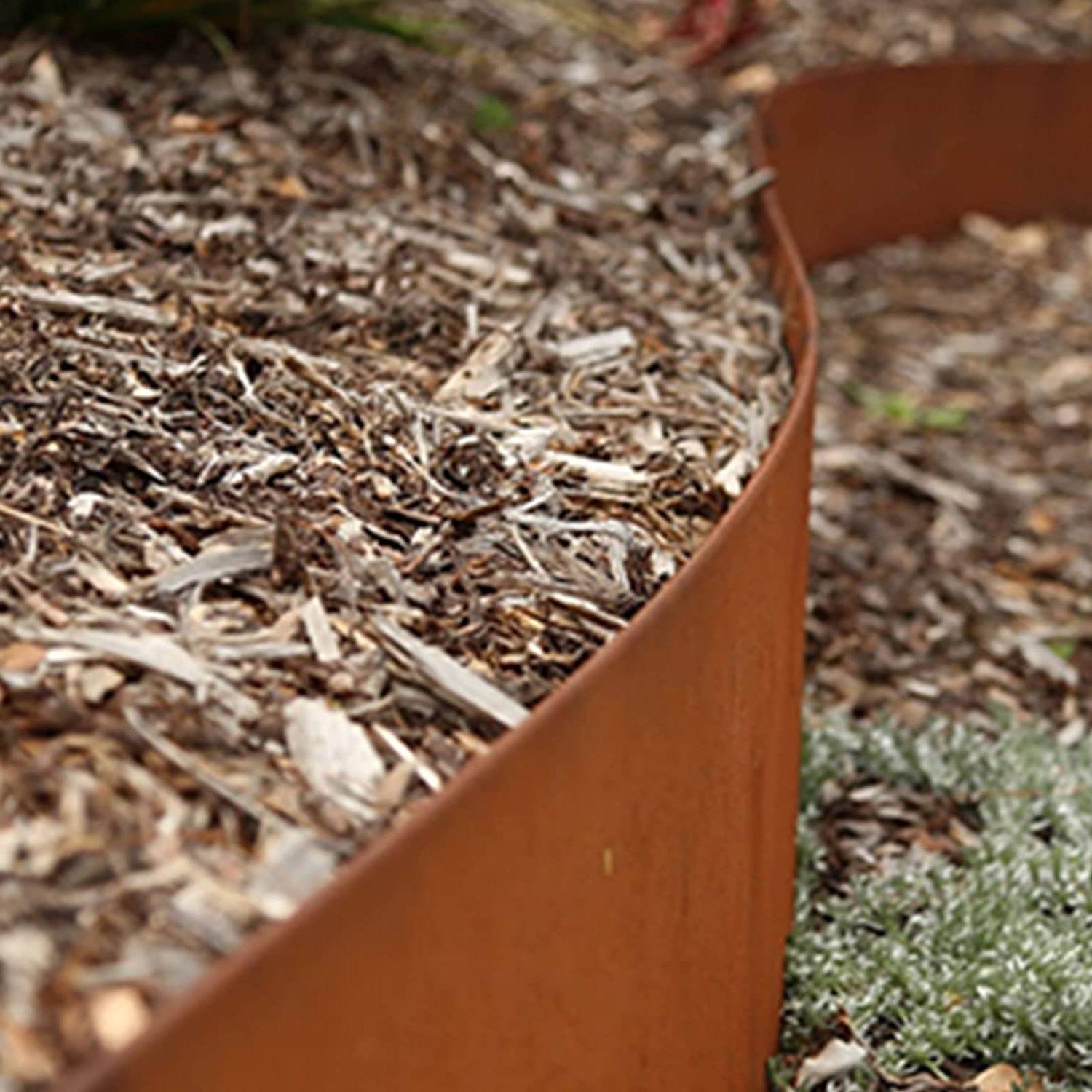 Corten Steel Garden Edge: 150mm Face Height (per m): image 1
