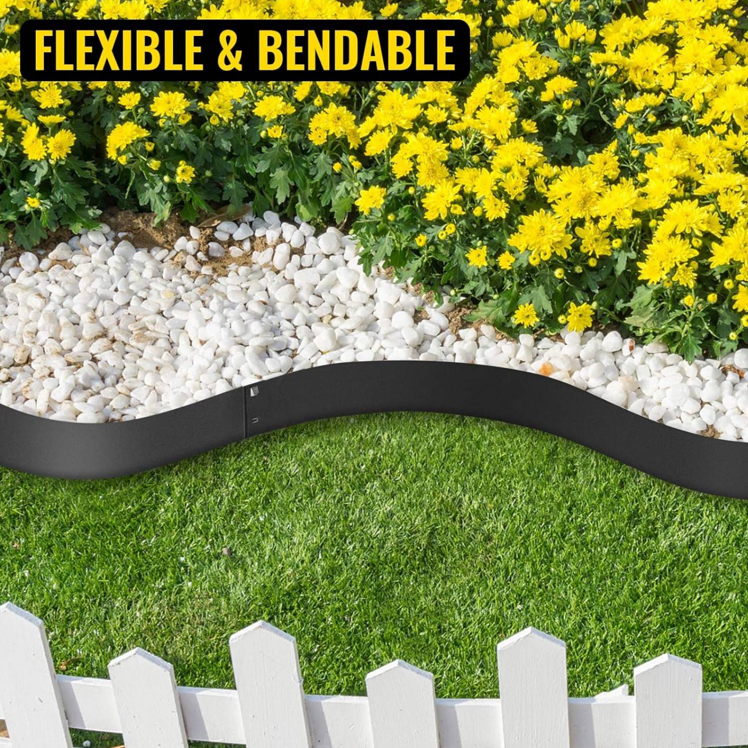 buy black metal landscape edge