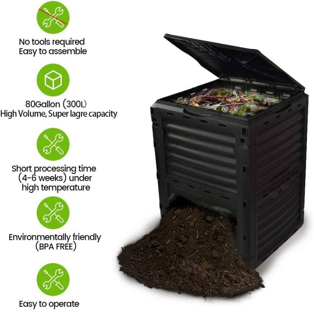 turn food waste into soil fertiliser